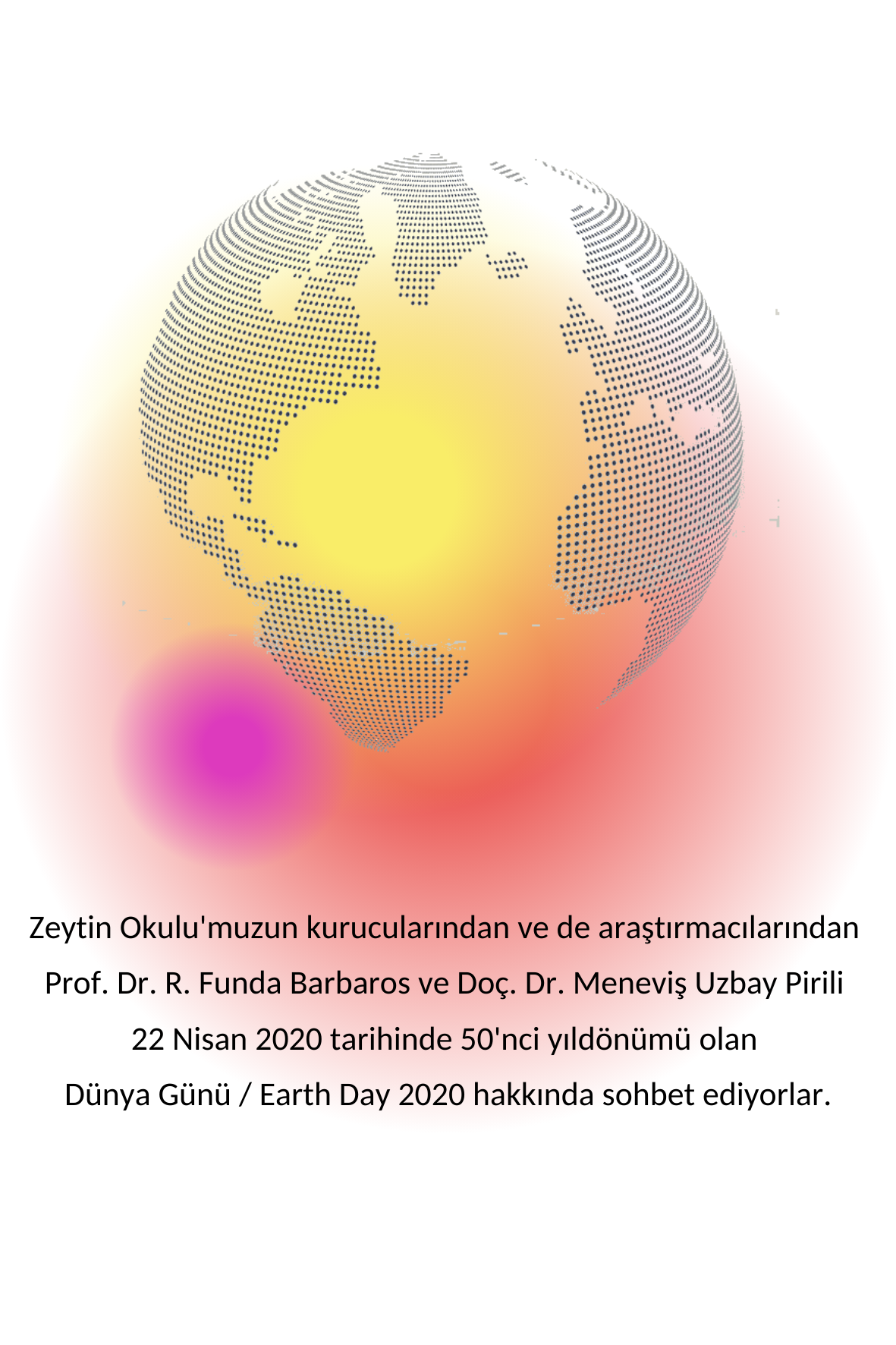 Funda Hoca ile Meneviş Hocanın sohbetlerini izah eden afiş görseli